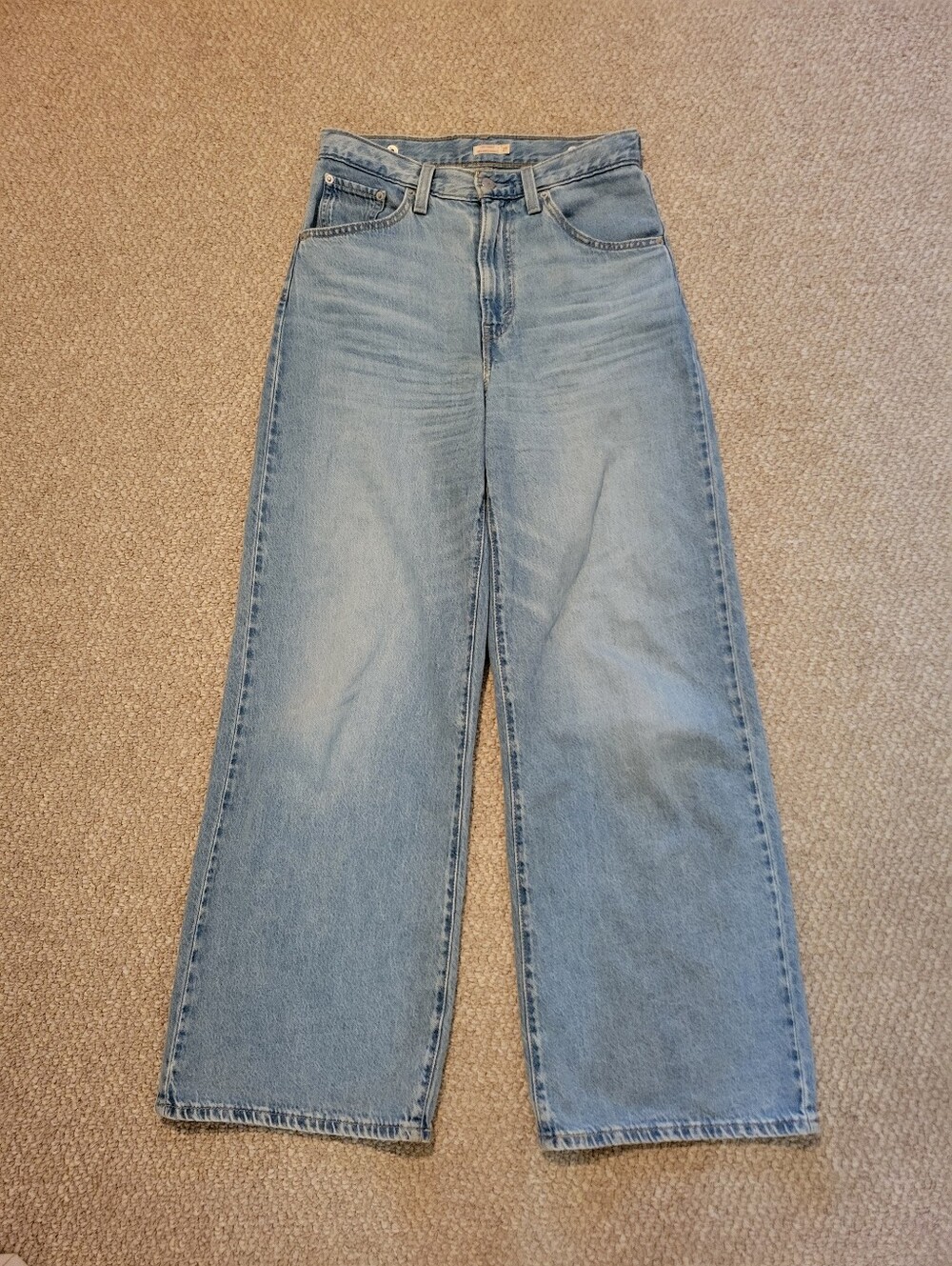 Levi's Cinch Baggy High-Rise Wide Leg Jeans